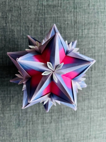 Origami, Kusudam, Lucia, Ekaterina Lukasheva, Purple, Pink