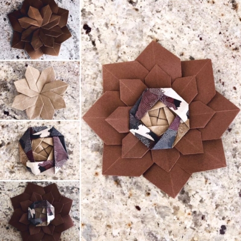 Origami, Mandalas, Falk Brito